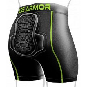 Ass Armor Protective D3O Padded Shorts - Tail Bone Protection Size M